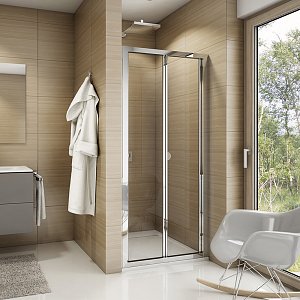 SanSwiss TOP-LINE Zalamovací dveře TOPKSM10151