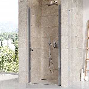 Sprchové dveře Chrome CSD1 - CSD1-90 bright alu+Transparent