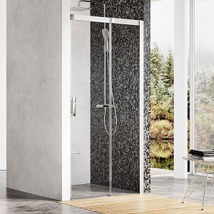 Sprchové dveře Matrix MSD2 - MSD2-100 R satin+Transparent