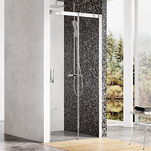 Sprchové dveře Matrix MSD2 - MSD2-100 R bright alu+Transparent
