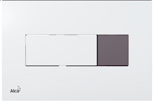Ovládací tlačítko se senzorem pro předstěnové instalační systémy Slim, bílá (napájení ze sítě)